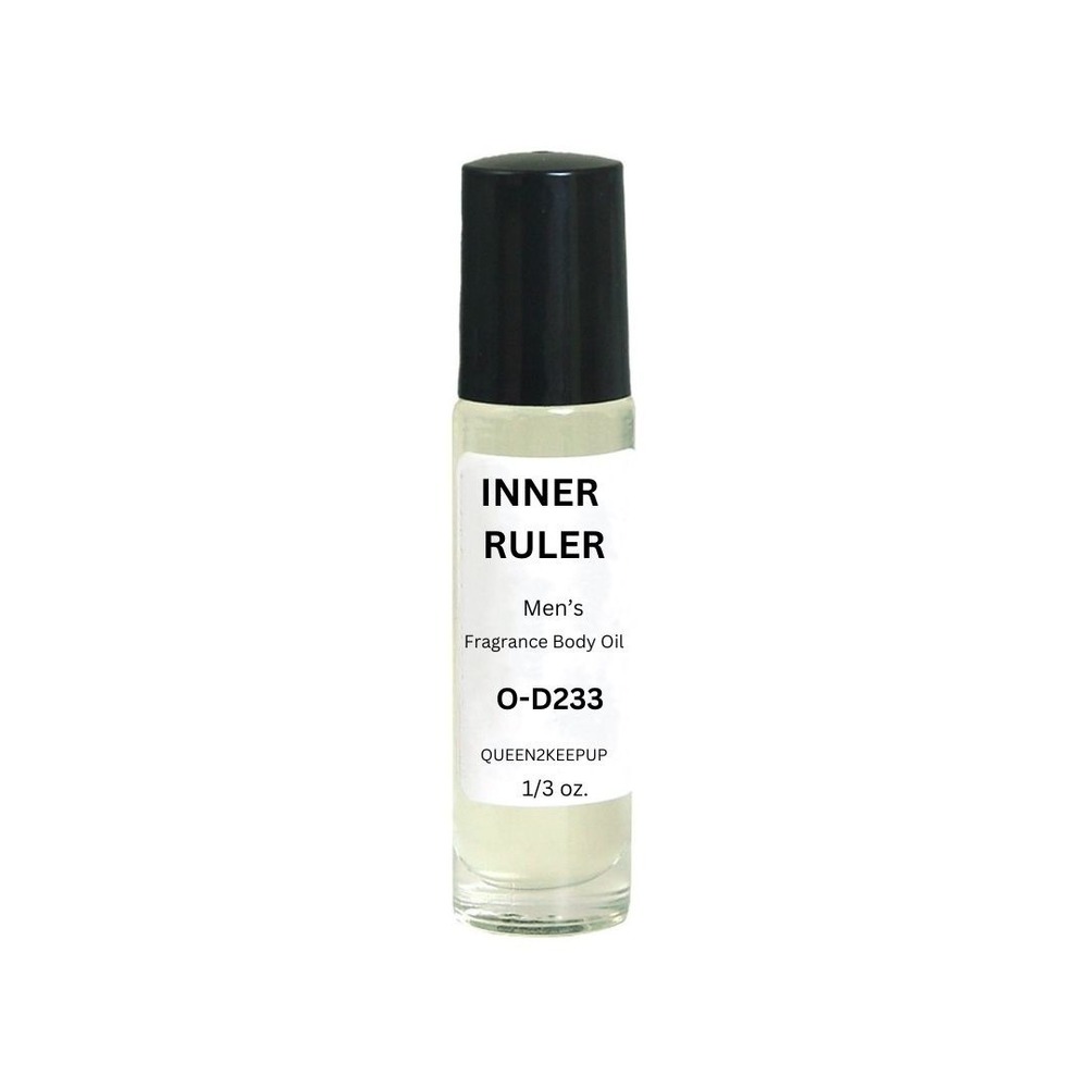 Inner Ruler (Men) Body Oil 10 ml Fragrance All Natural 1/3 oz Roll-On Scent
